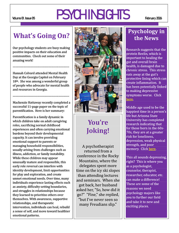 Psych Insights Newsletter 1